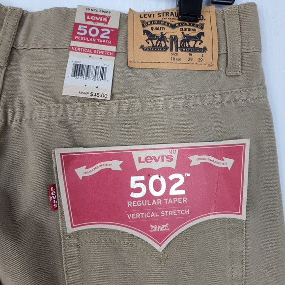 Levi's 502 Regular Taper pants size 18 ( 29W×29L) - Picture 5 of 8
